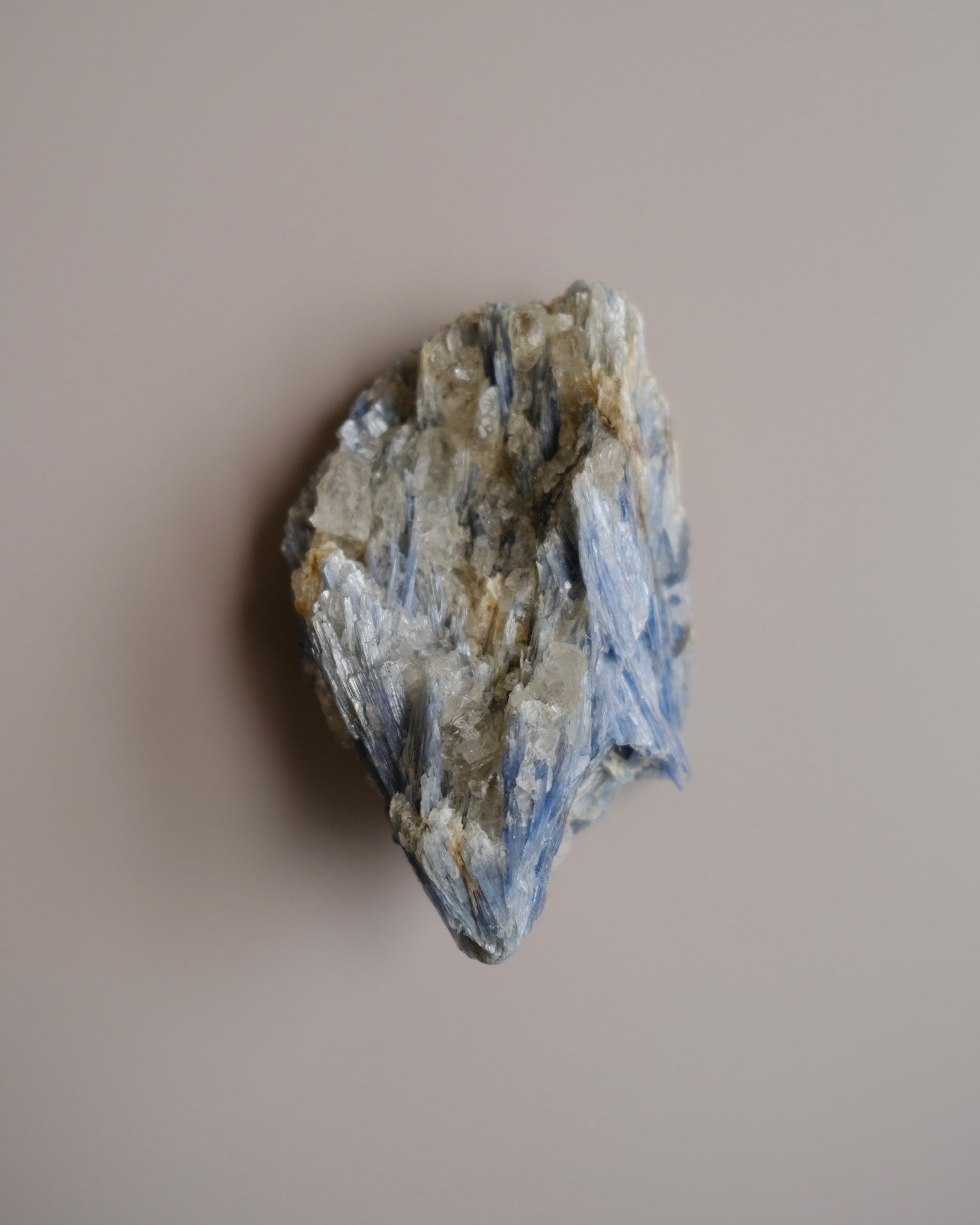Raw Blue Kyanite with Quartz