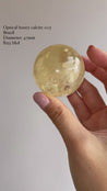 Honey Calcite Sphere