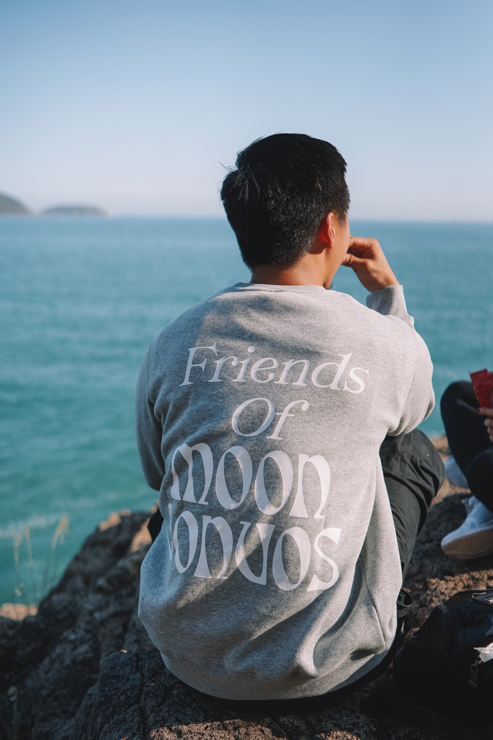 Friends Of Moon Convos Sweater (Grey)